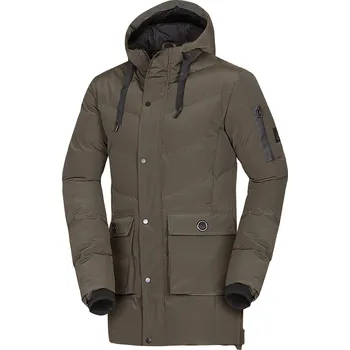 Pánské oblečení Northfinder Pánská městská stylová zateplená bunda DOMENICO, zelená, M