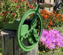 Setrvačník k řezačce kopřiv a píce