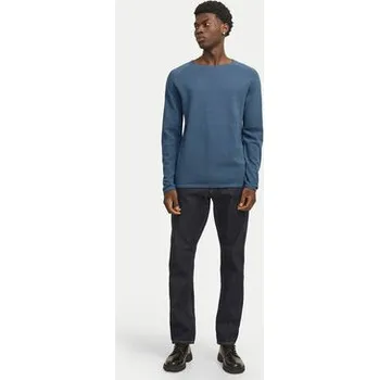 Pánský svetr Jack & Jones Svetr Hill 12157321 Modrá Regular Fit XXL