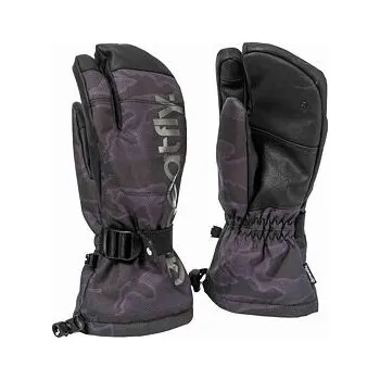 Rukavice Meatfly pánské rukavice Limp Morph Black | Černá | Velikost L