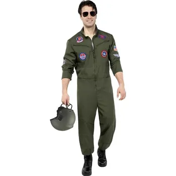 Karnevalový kostým Funiglobal - Kostým letec Top Gun - XXL