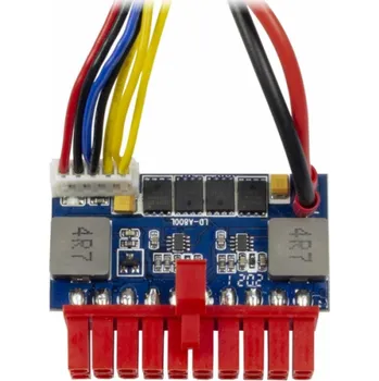 Počítačový zdroj Inter-Tech MINI-ITX PSU 120W REV. 2, adaptéry