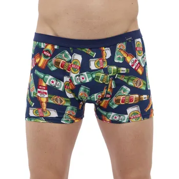 Boxerky Cornette Tattoo 280/236 Bottles S Modrá