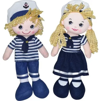 Hadrová panenka námořník 30cm