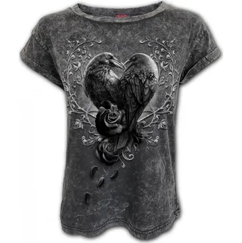 Dámské tričko Dámské tričko s havranem RAVEN HEART ACID DT263164 Velikost: XL