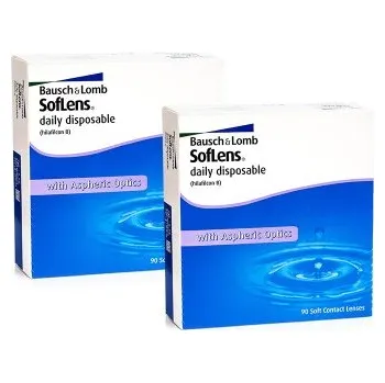 Kontaktní čočky Jednodenní kontaktní čočky SofLens Daily Disposable (180 čoček) Soflens
