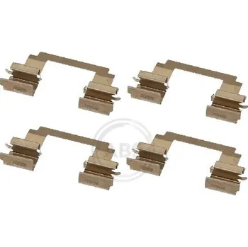 Přislušenství brzdového systému Sada příslušenství, obložení kotoučové brzdy A.B.S. 1627Q