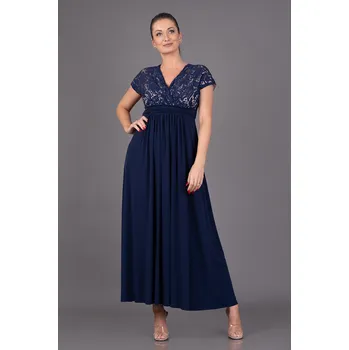 Dámské šaty AXELLO 37214 tmavě modrá L