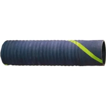 Zahradní hadice HADICE AQUASPIR - 4 m - tlaková a sací hadice pro fekálie a kapaliny, 5 bar, černá, ocelová spirála, 100/117 mm, délka 4 m