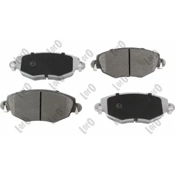 Brzdová destička Sada brzdových destiček, vždy 4 kusy v sadě ABAKUS 231-01-025