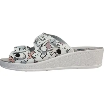 Dámská zdravotní obuv MEDI LINE dámské zdravotní pantofle 703 I fantasia 59 Filtr velikosti obuvi: 37