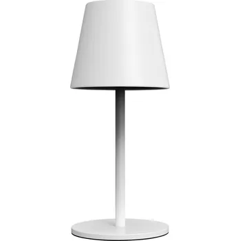 Stojací lampa m-e modern-electronics LUNA-80 W 41434 akumulátorová stolní lampa LED pevně vestavěné LED 3 W bílá