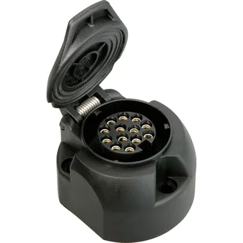 Přívěs k motorovému vozidlu IWH 010209 zásuvka pro zapojení přívěsu [13 pólová zásuvka - 13 pólová zástrčka] plast