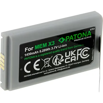 Baterie pro mobilní telefon Patona Baterie pro Datalogic CVR2 / Memor X3, 1430 mAh