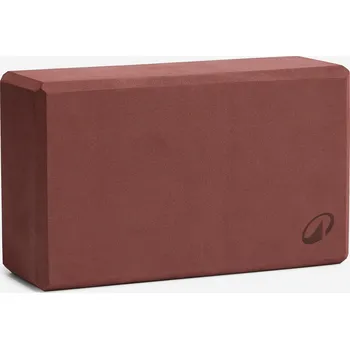 KIMJALY Pěnový blok na jógu KAŠTANOVÁ|VÍNOVÁ