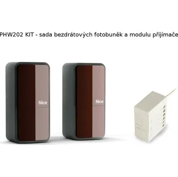 branka PHW202 Kit - sada bezdrátových fotobuněk a přijímacího modulu