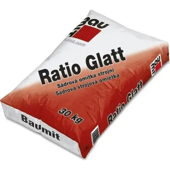 Omítka Omítka sádrová strojově zpracovatelná Baumit Ratio Glatt – 30 kg