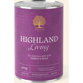 Krmivo pro psa Essential Foods Essential Highland living paté 400g