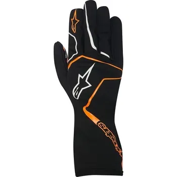 Moto rukavice Rukavice Alpinestars Tech 1 K RACE, dětské, černo/ oranžové