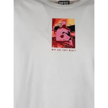 Diesel T-Shirt A06605-0BEAF Bílá Regular Fit XL