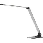 Solight LED stolní lampička stmívatelná, 11W, změna chromatičnosti, broušený hliník, stříbrná WO51-S