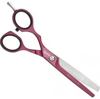 Kadeřnické nůžky Efilační kadeřnické nůžky levé Jaguar Pastell Plus 30525-10 Berry