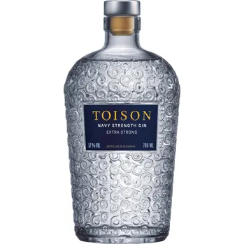 Gin Toison Gin Navy Strength Extra Strong 57% 0,7l