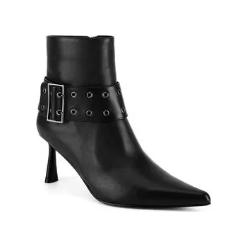 Dámské kozačky Polokozačky Eva Minge ZAINA-2316-16 Černá 37