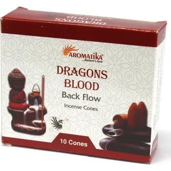 Aroma difuzér Aromatika Vonné Kužele - Tekoucí Dým Varianta: Dračí Krev -