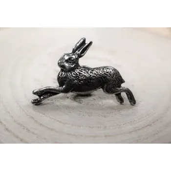 Odznak - zajíc (Myslivecká ozdoba)