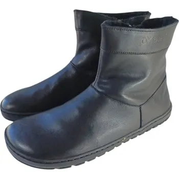 Dámské kozačky OK bare OKBare Barefoot nízké zimní kozačky COOL BF1779 černé Velikost: 41