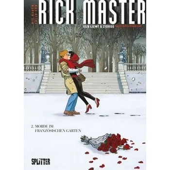 Komiks pro dospělé Die neuen Fälle des Rick Master - Morde im französischen Garten - Zidrou