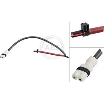 Brzdová destička Výstražný kontakt, opotřebení obložení A.B.S. 39537