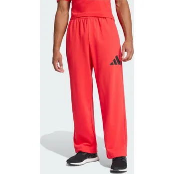 Fotbal ADIDAS Kalhoty Essentials Wide Leg 3 Bar Logo XL ČERNÁ|ČERVENÁ