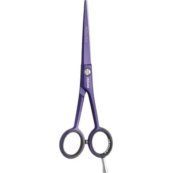 Kadeřnické nůžky Nůžky Jaguar 4756-1 PASTELL PLUS VIOLA – 5.5″