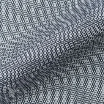 Dekorační látka DOBBY Coloured Dot navy blue
