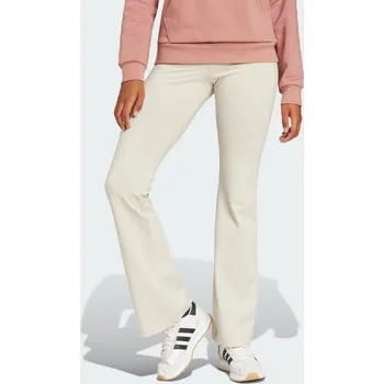 Dámské legíny ADIDAS Legíny Essentials Small Logo Flared XL BÉŽOVÁ|BÍLÁ