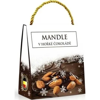 Mandle v hořké čokoládě, 200 g