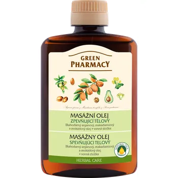 Masážní přípravek GREEN PHARMACY masažní olej zpevňující tělo 200 ml