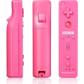 Gamepad Nintendo Wii Motion Plus ovladač - Růžový