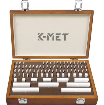 Základní Johansonovy koncové keramické měrky KINEX/K-MET, 32ks, tř. přesnosti 1, DIN 861 (1050-13-032)