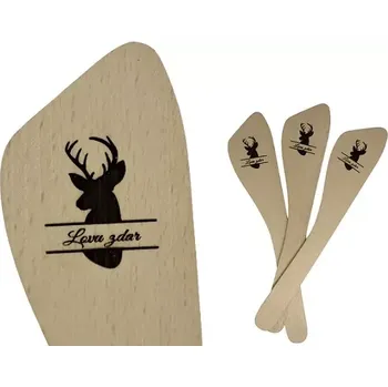 Vařečka Vařečka Lovu zdar 1 KS (Dřevěná vařečka)