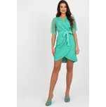 Lakerta Tyrkysové šaty s páskem Velikost: 36