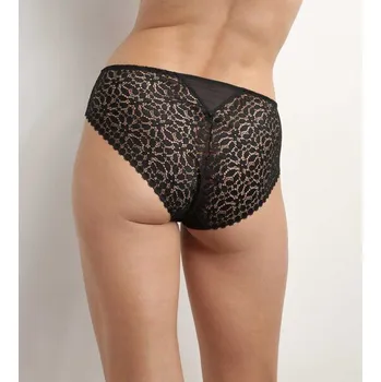 Kalhotky Černé klasické kalhotky DIM DAILY DENTELLE BRIEF, XS i454_DI000DFW-0HZ-38