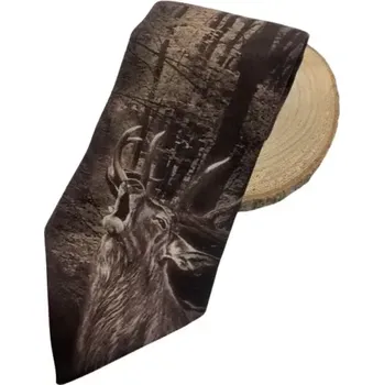 Kravata Kravata WildZone - jelen (Myslivecká kravata)
