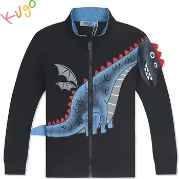 Chlapecká mikina Chlapecká mikina KUGO MM1621 Černá Velikost: 92