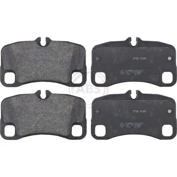 Brzdová destička Sada brzdových destiček, kotoučová brzda A.B.S. 37726