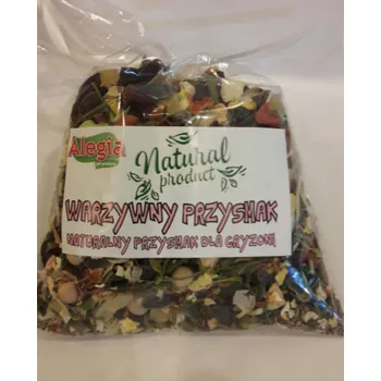 Krmivo pro hlodavce ALEGIA Vegetable treat - lahůdka pro hlodavce a králíky - 130g