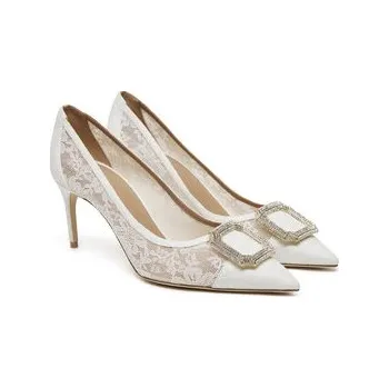 Dámské lodičky Lodičky MALONE SOULIERS Monroe 70-10 Bílá 38