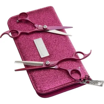 Kadeřnické nůžky Olivia Garden THINKPINK EDITION 2024 Sada nůžek